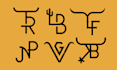 design an authentic custom western cattle brand
