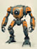 make anime style mecha robot illustrations