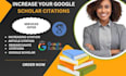 increase google scholar citation with high indexed journals, researchgate