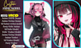 create custom 3d nsfw anime avatar, furry vrchat model, 3d vtuber vrm setup