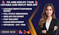 fix lovable deploy replit web app supabase aws cloud firebase dns vecel base44
