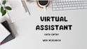do data entry and admin