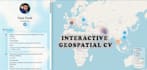 build a modern gis interactive CV with map visualization