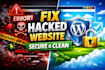 fix hacked wordpress website and remove malware fast