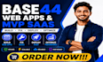 base44 build, fix, and deploy base44 web apps and emergent sh base44 crm