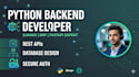 be python backend developer for django, drf and fastapi apis