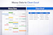 deliver a clean, structured, and ready to use excel dataset