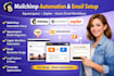 create mailchimp email automation squarespace integration newsletter template