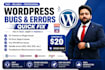 fix wordpress website issues, fix wordpress errors and customization