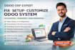 fix customize setup odoo erp accounting inventory data migration