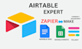 build airtable, airtable database, softr, webapp, interface