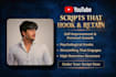 write youtube scripts that hook and retain viewers