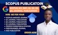 write and publish your article in a scopus index  journal
