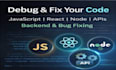 debug and fix bugs in your backend code