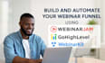 build and automate webinar funnel using webinarkit, webinarjam and gohighlevel