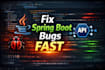fix java spring boot backend issues and bugs