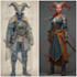 dnd character art and dnd character art