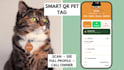 make a smart digital pet id tag with a qr code and lost pet alerts
