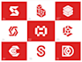 design modern minimalist app icon logo for mobile app
