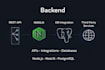 develop backend apis and integrate third party services