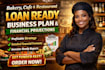 write bakery cafe coffee shop restaurant loan ready business plan financial