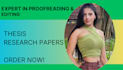 edit and proofread thesis, dissertation