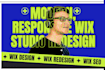 redesign wix studio website modern responsive wix studio redesign