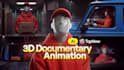 create cinematic 3d fern style documentary videos