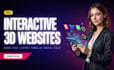 interactive 3d website 3d spline model rive animation lottie threejs webgl gsap