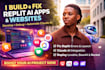 fix build replit ai app replit website deploy lovable base44 rocket claude ai