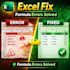 fix excel formulas, errors, and spreadsheet issues