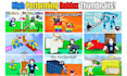 create viral high CTR roblox game thumbnails and icons