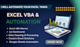provide expert microsoft  excel data analysis, formulas, and vba automation