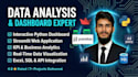 build an interactive data analysis dashboard and visualization app using python