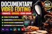 make fern video editing style with clean 3d motion