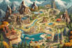 draw a fantasy map
