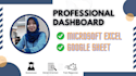 create interactive excel dashboard