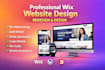 do professional and responsive wix web design, wix redesign, ecommerce website