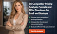 do competitor pricing analysis, funnels and offer teardown for saas and startups