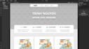 create a portfolio website for you with webflow