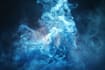 create magical smoke effect on text or logo