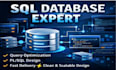 design and optimize your sql,pl sql database