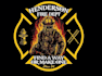 design high quality fire fighter mascot logo with express delivery