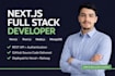 build a full stack next js web application with react and node js rest ap