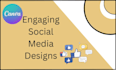 design 7 professional social media posts