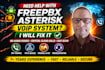professionally install, configure, and troubleshoot your freepbx system