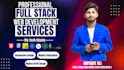 develop a modern full stack web application with react, node js and mongodb