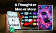 convert your script into video
