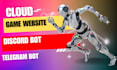 build cloud ai website, game website, telegram bot and discord bot