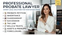professionally draft and file probate petitions